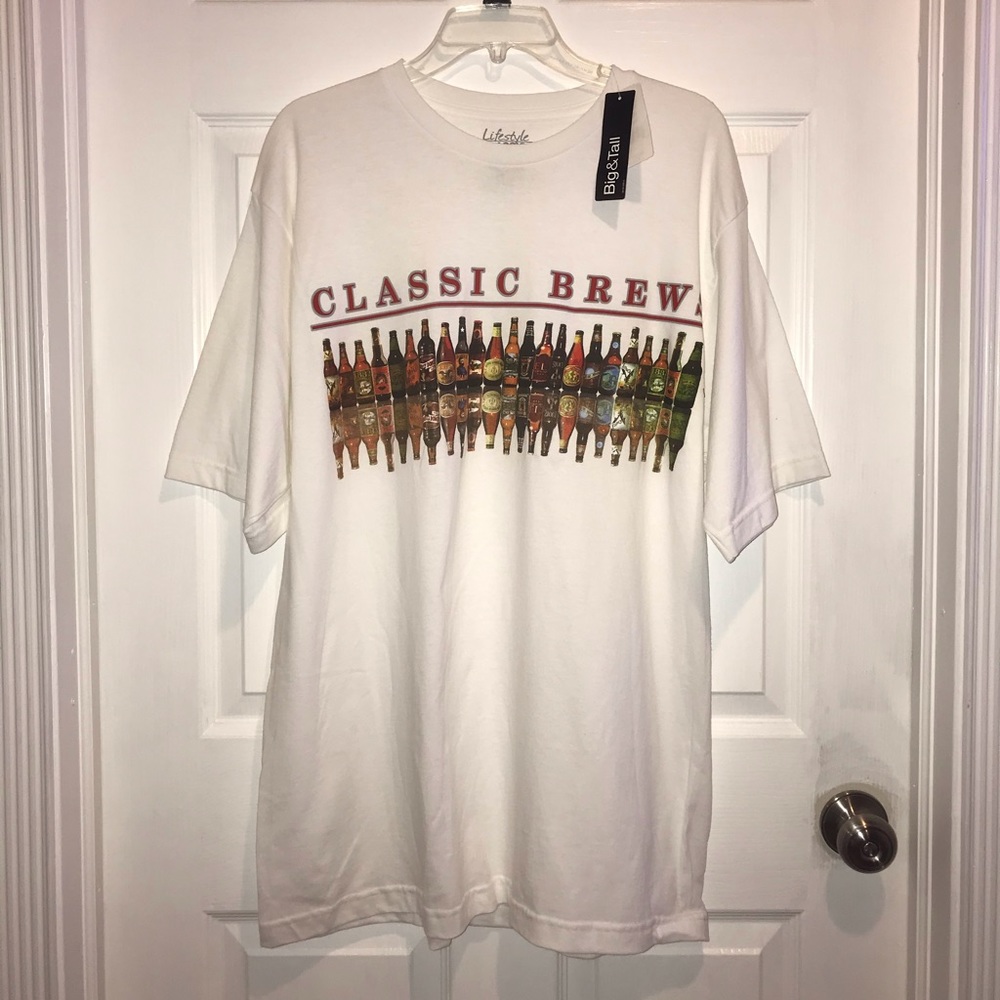 NWT Big & Tall “Classic Brew” Beer T-Shirt